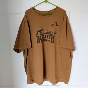 Duluth Men's Casual Short Sleeve T-Shirt Relaxed Fit, Longtail, Size 3XL